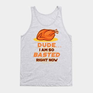 Funny Thanksgiving Day 'So Basted Right Now' design Tank Top